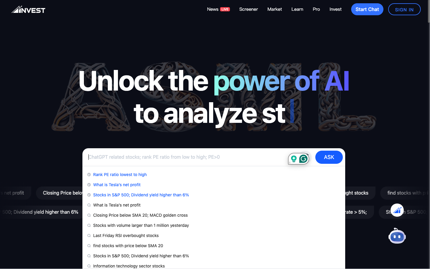 AI Invest screenshot 2